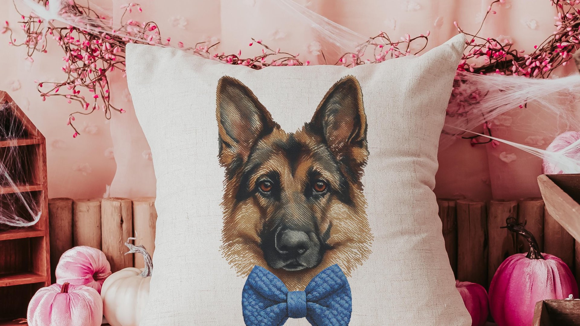 German Shepherd throw pillows for sofa, German Shepherd gifts, dog lover gift for women, shepherd decor, cute dog gifts for dog owners