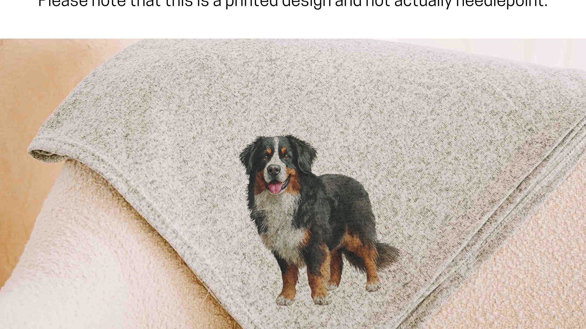 Bernese mountain dog blanket for dog lovers, girl berner mom dog mom gifts for women, pink bow bernese mountain dog gift for her, cozy throw