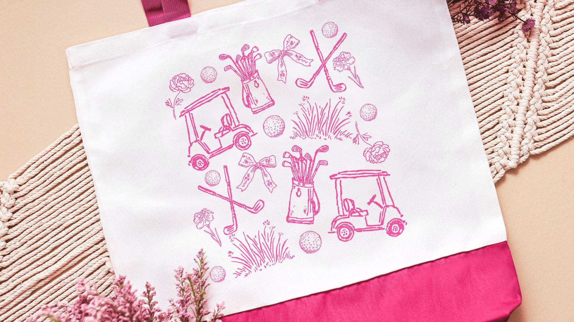 golf icons golf tote bag for cart, carolina blue golf wristlet bag for women, cute golf school spirit golf accessories for teenage girls