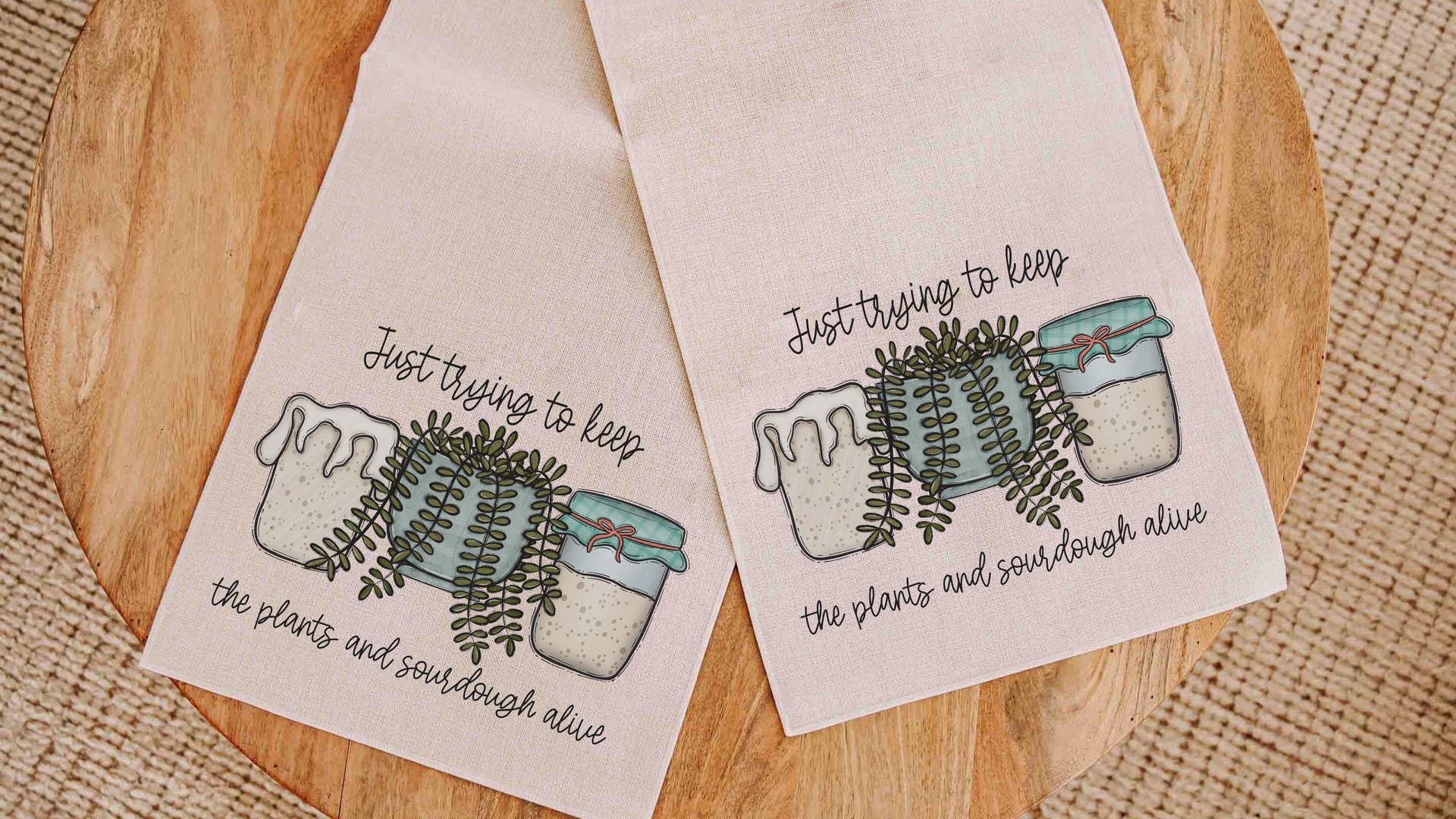 Sourdough placemats