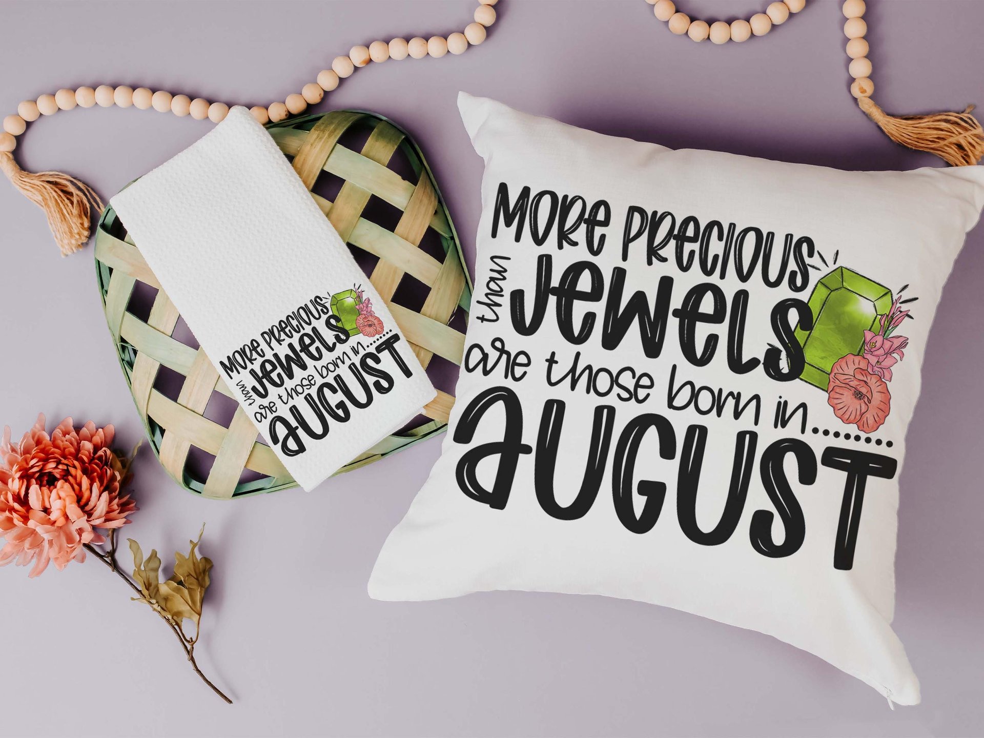 CapableByDesign more precious than jewels throw pillows and towels
