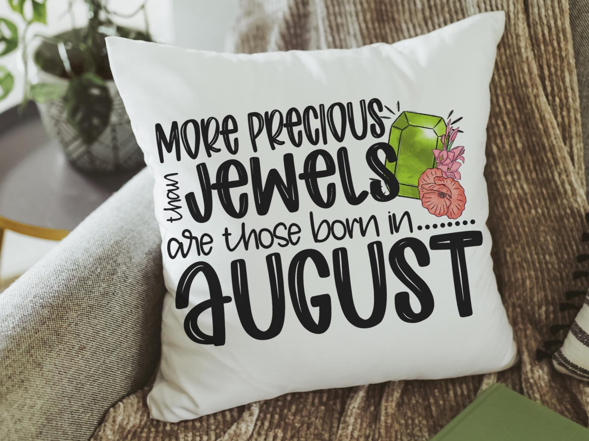 CapableByDesign more precious than jewels throw pillows and towels