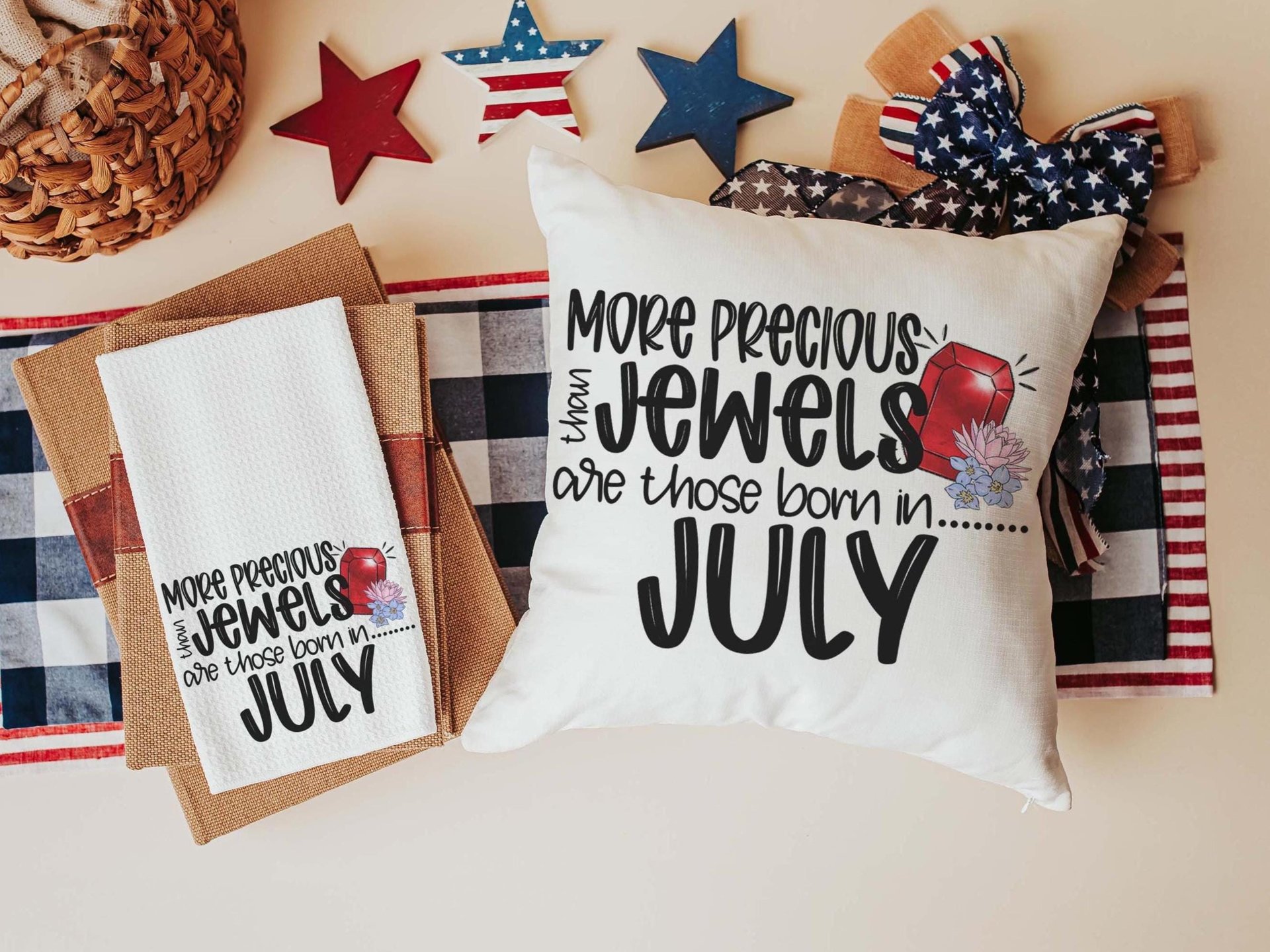 CapableByDesign more precious than jewels throw pillows and towels