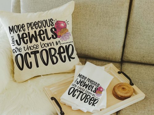 CapableByDesign more precious than jewels throw pillows and towels