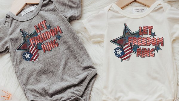 let freedom ring 4th of July baby boy outfit, patriotic baby shower gift, Independence day baby romper neutral bodysuit, first July 4th baby