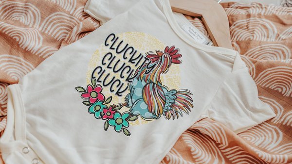 cute chicken sayings farm baby bodysuit funny chicken baby clothes girl, cluck cluck chicken baby shower gift girl, infant girl coming home