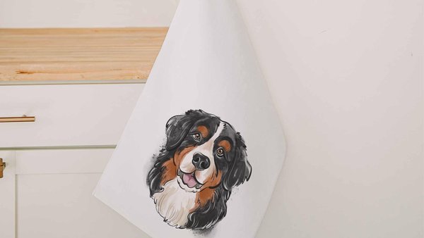 Bernese mountain dog golf towel Christmas gifts for golfers, golf stocking stuffers, golf bag towel dog lover gifts for adults, golfing gear