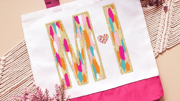 brushstroke heart Michigan tote bag for her, Michigan gifts, realtor tote bag real estate agent gift, cute Michigan game day merch, best