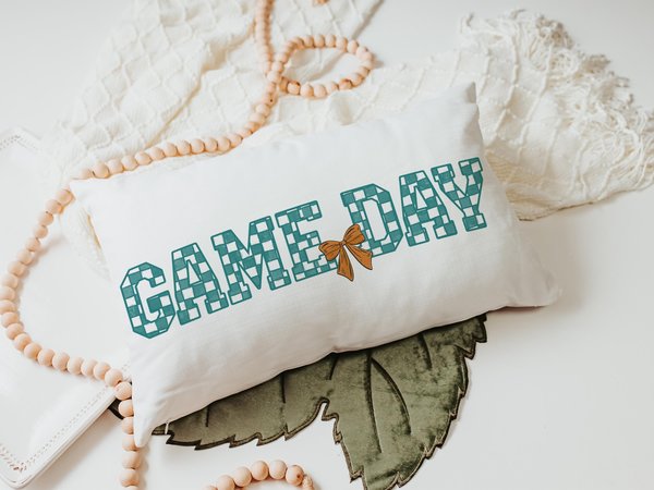 CapableByDesign Game Day Throw Pillow