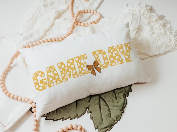 CapableByDesign Game Day Throw Pillow