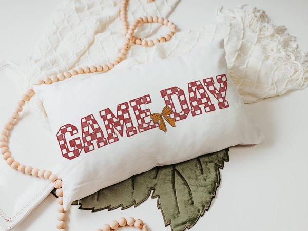 CapableByDesign Game Day Throw Pillow