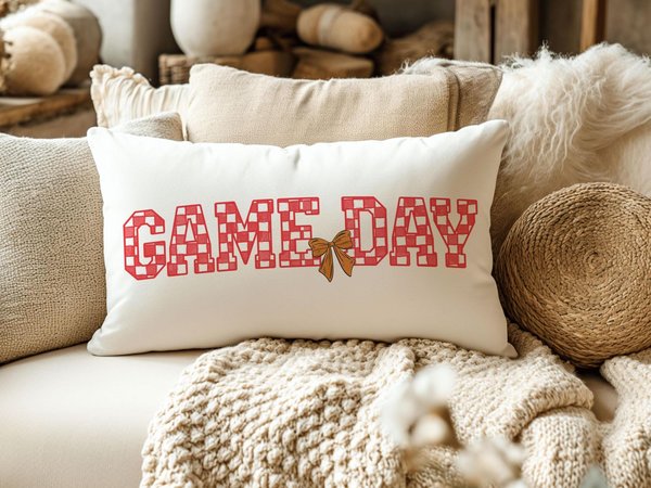 CapableByDesign Game Day Throw Pillow