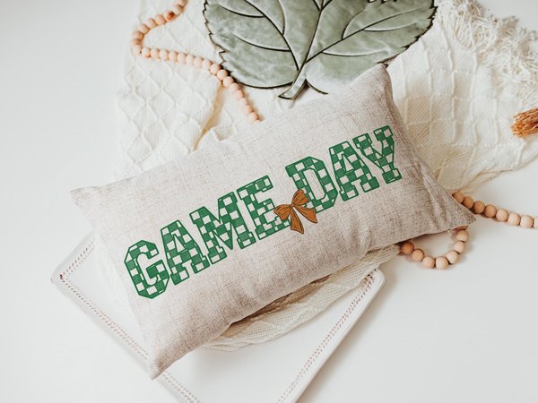 CapableByDesign Game Day Throw Pillow